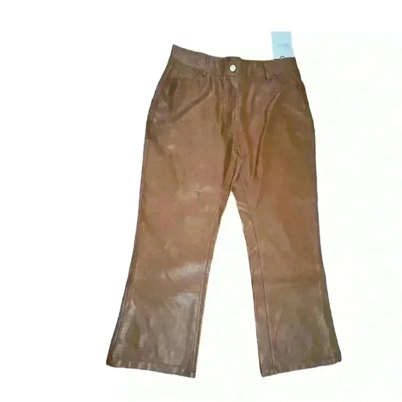 Deluc Brown pants size L EUC - Picture 1 of 2